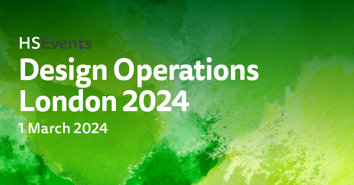 Design Operations London 2024 Henry Stewart   1200X628 DESIGN OPERATIONS 2024 SOCIAL ASSET 